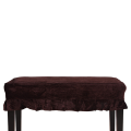 Piano Bench Cover Gold Velvet Piano Double Bench Cover Dust-Proof,F. 