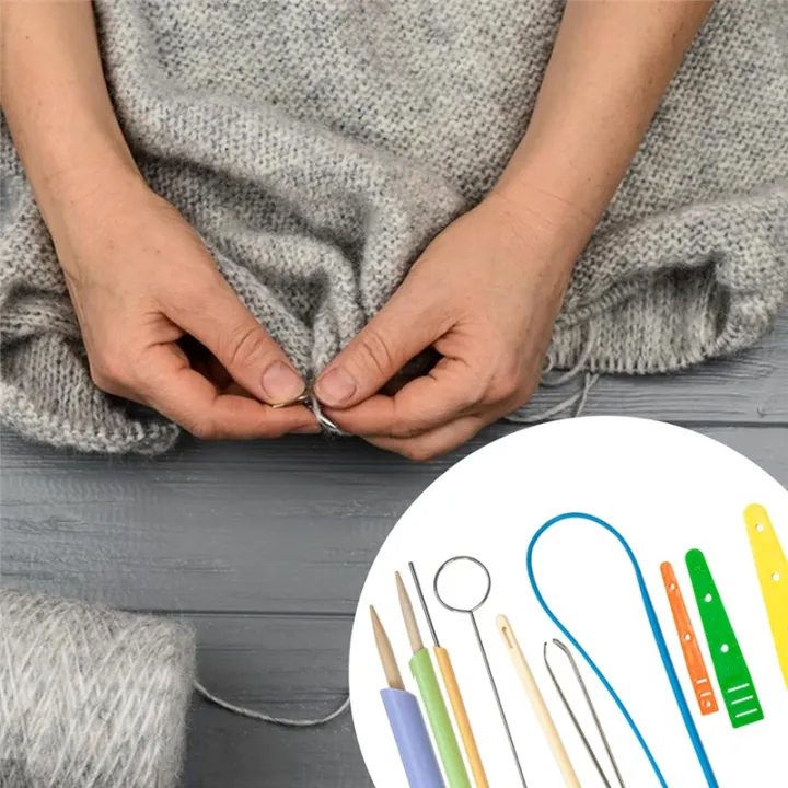 Fabric%20Tube%20Turning%20and%20Threading%20Tool%20Set%20Drawstring%20Threader%20Tool%20Set%20Sewing%20Loop%20Kit%20Includes%20Drawstring%20Threader%20As%20Shown%20Plastic+Metal%20-%20Image%202