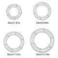 Welded Wire Wreath Frame Versatile  Multi-sized Metal Wreath Ring Round Floral Craft Wire Wreath Frame for Wedding Decor Valentine’s Day Easter Celebration Floral Arrangements Craft Enthusiasts. 