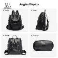 LouisWill Women’s Backpack Shoulder Bag Korean School Backpacks Fashionable Ladies Backpack Casual Simple Student Bags Laptop Backpacks Lightweight Anti-theft Backpacks For Girls Teens Women Fashion. 