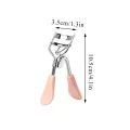 Eyelash Clip Fitted Eye Shape Plastic Handle Beauty Lash Lift Tool Eyelash Curler Cosmetic Makeup Tools Clip Lash Curler Lash Lift Tool Beauty Eyelashes Multicolor Makeup Tool. 