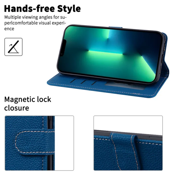 For%20Honor%20X6B%20Case%20Leather%20Flip%20Wallet%20Case%20For%20Honor%20X6B%20Phone%20Case%20Book%20Cover%20For%20Honor%20X6B%20Housing%20Coque%20Fundas%20-%20Image%204
