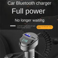 KOKKO Car Charger QC 3.0/3.1A Fast Charging USB Charger Dual Ports With 3 In 1 Charging Cable Car Phone Charger For Smartphones. 