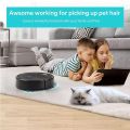 Robot Vacuum Cleaner,Sweeping Robot,Ultra Slim Quiet , Super-Strong Suction,Cleans Hard Floors to Medium-Pile Carpets,Integral Memory Multiple Cleaning Modes Vacuum Best for Pet Hairs. 