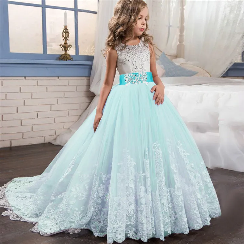 Kids long frocks online best sale