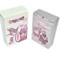 Japanese Small Card Sticker Storage Tin Box Flip Desktop Solid Color Cuckoo Classification Set Sliding Cover Cigar. 