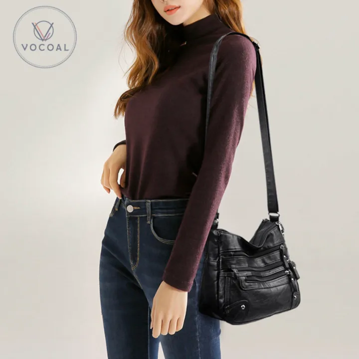 Vocoal%20Crossbody%20Shoulder%20Bag%20Soft%20Leather%20Bag%20Female%20Fashion%20Simple%20European%20American%20Trend%20Retro%20Multi-pocket%20Large%20Capacity%20Water%20Resistant%20Sling%20Bag%20-%20Image%207