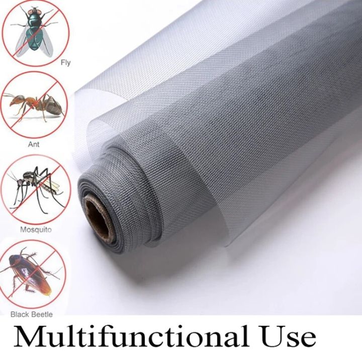 【Must-Have Accessories】 Window Screen Net DIY PP Screen Mesh Adjustable ...