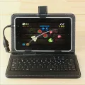 Leather Case 10.1 Inch Imitation Cover with USB Keyboard universal for Android Windows Tablets 284*185*13mm. 