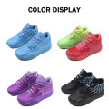 TopFight 2024 Melo Ball Basketball Shoes for Men Women Mid Cut Basketball Sneakers Couple Breathable Basketball Boots. 