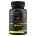 Longjack Tongkat Extract Supplement 60 Capsules per Bottle 1000mg per Serving 30 Day Supply 10:1 Extract. 