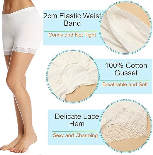 Girls%20Plain%20White%20Tight%20Comfortable%20Shorts%20-%20Image%206
