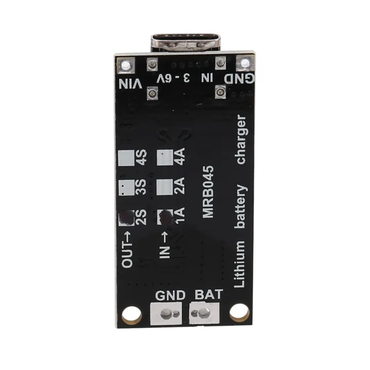 2S Type-C to 8.4V Step-Up Boost LiPo Polymer Li-Ion Charger Module for ...