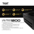 ARMAGGEDDON VOLTRON PLATINUM GRADE 1200 WATTS GAMING PSU. 