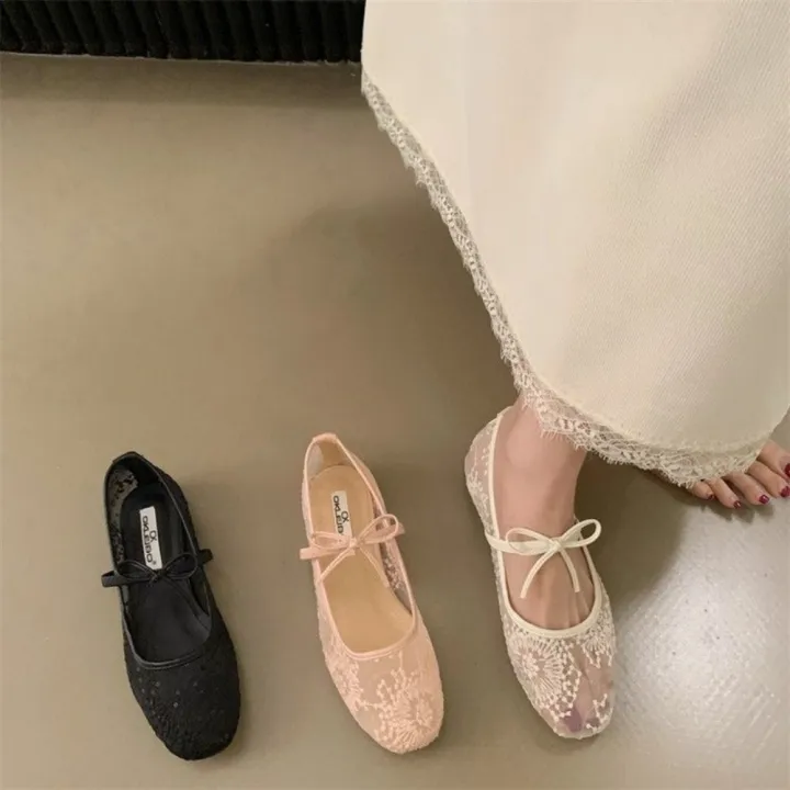 1%20Pair%20Elegant%20Slip%20On%20Design%20Lace%20Mary%20Jane%20Shoes%20Soft%20Sole%20Comfort%20Fit%20Slip%20On%20Shoes%20Breathable%20Dress%20Flats%20for%20Women%20-%20Image%206