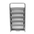 Deskside Bookshelf 5 Tier Book Rack Large Compact Sturdy Storage Bookshelf. 