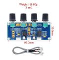 Karaoke preamp tuning board XH-A901 NE5532 Bluetooth reverb amplifier front tone module DIY finished product. 