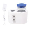 Portable Electric Cup Warmer And Cooler Digital Display Quick Cooling White Cup. 