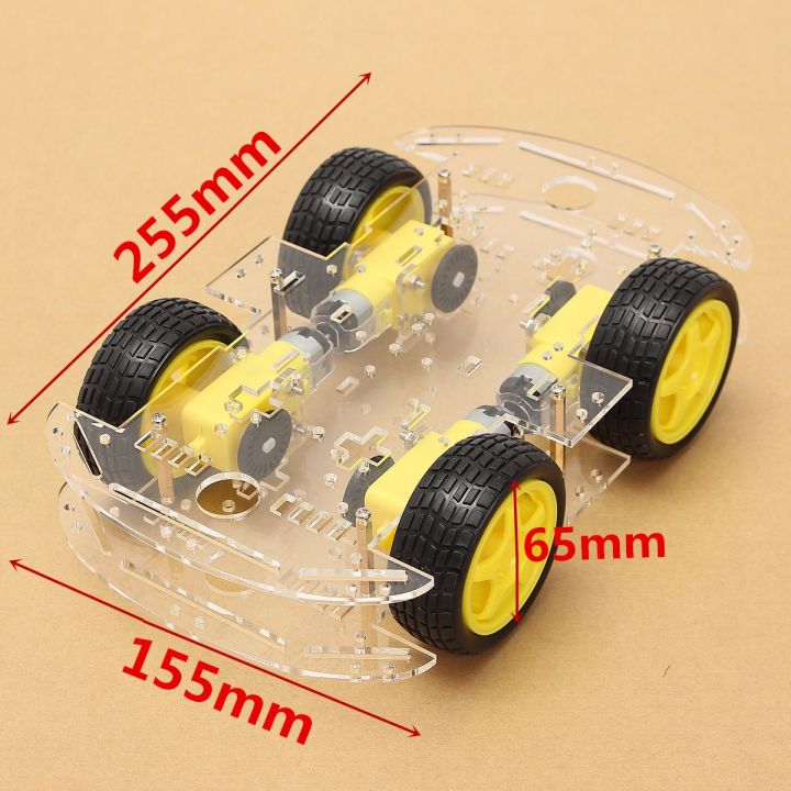 Robot%20Kit%204WD%20Robot%20Car%20Smart%20Chassis%20Kit%20with%204%20TT%20Motor%20for%20UNO%20R3/Mega%202560/Raspberry%20Pi/Nano,%20Smart%20Robot%20Car%20Chassis%20DIY%20Learning%20Kit%20-%20Image%206