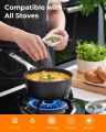 Induction Cookware Set, Fadware Pots and Pans Set Nonstick, Dishwasher Safe Pan Sets for Cooking, Utensils Set w/Frying Pans, Saucepans & Stockpot, Kitchen Essentials for New Home cooktops and  ranges. 