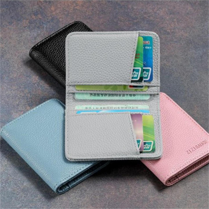 ID%20Card%20Holder%20PU%20Leather%20Purse%20Men's%20Thin%20Card%20Wallet%20Soft%20Leather%20Wallet%20Slim%20Leather%20Card%20Holder%20-%20Image%203