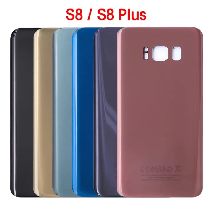 New%20For%20Samsung%20Galaxy%20S8%20G950%20G950F%20Battery%20Back%20Cover%20Rear%20Door%20S8%20Plus%20G955%20G955F%20Glass%20Panel%20Housing%20Case%20Replac%20-%20Image%202