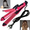 New Professional Nova 2 in 1 Hair Straightener & Curler Set - Hair Tool 2 in 1 Smoothing Straightening Curling Flat Iron For Hair. 