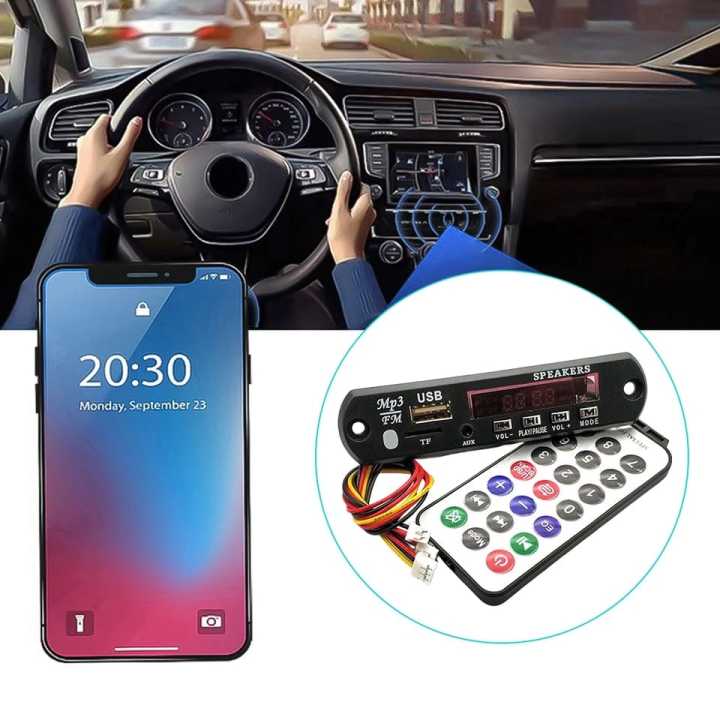 Bluetooth%20MP3%20Player%20Decoder%20Board%20IR%20Remote%20Wireless%20Car%20FM%20Radio%20Bluetooth%20Multi%20Media%20Player%20-%20Image%208