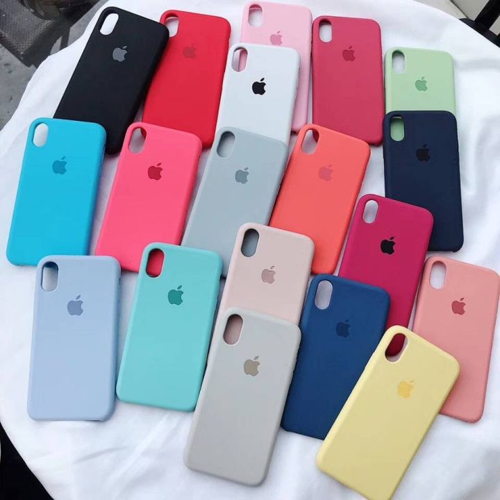 Super%20Luxury%20Soft%20textured%20Protective%20Apple%20Silicone%20Case%20Back%20Cover%20for%20iPhone%20X%20/%20Xs%20-%20Image%202