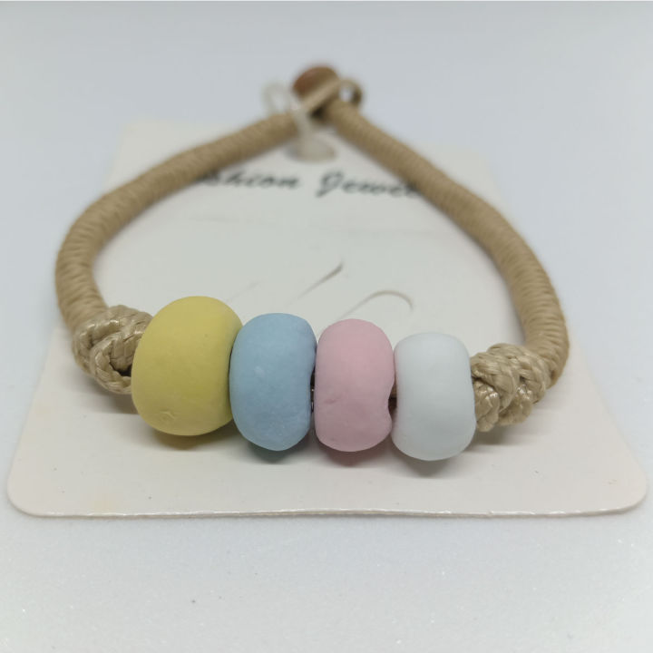 Pastel Colors Ceramic Bracelet