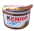 KENGO CUP CHOCOLATE & GO Chocolate Hazelnut Spread with Biscuit Sticks Snack Pack [12g]. 