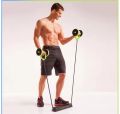 Revoflex Ab Wheel Home Gym - Green Ab Wheel Roller Sport Bodybuilding Revoflex Xtreme Dobule Wheels AB Roller Pull Rope Abdominal Trainer Gym Equipment Abs Trainer. 