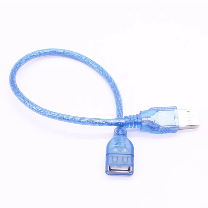 30cm USB 2.0 Extension Cable USB Male to Female Adapter Cord Extender USB  Extension Cable | Daraz.lk