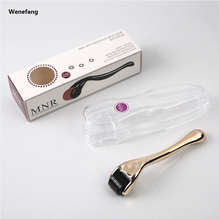 Wenefang%20540%20jarum%20Titanium%20Microneedle%20Derma%20Roller%20terapi%20kulit%20mikro%20Golden%200.25-2.5mm%20-%20Image%203