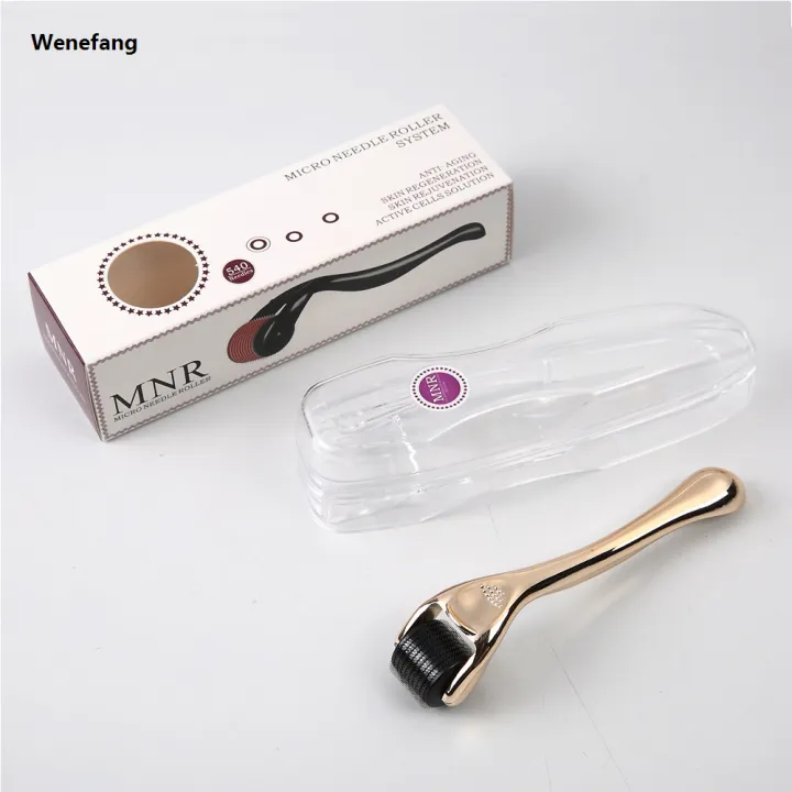 Wenefang%20540%20jarum%20Titanium%20Microneedle%20Derma%20Roller%20terapi%20kulit%20mikro%20Golden%200.25-2.5mm%20-%20Image%203
