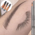 Microblading Eyebrow Pencil Waterproof Wild Eye Brow Makeup Enhancers Lasting Natural Wood Outline Eyeliner Brow Pen Cosmetics. 