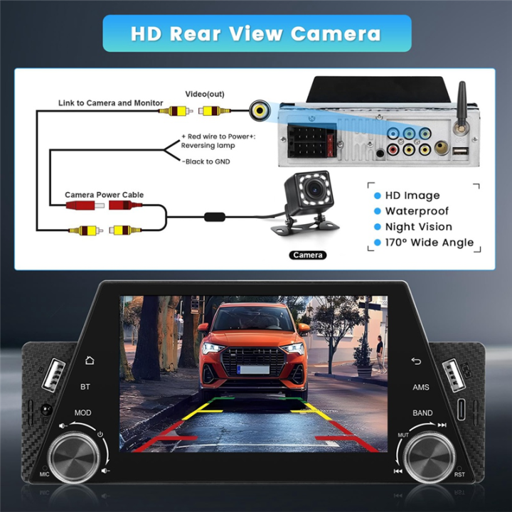 Car%20Radio%20Single%20Din%205%20Inch%20Touchscreen%20Car%20Stereo%20with%20CarPlay%20Android%20Auto%20Mirror%20Link%20FM%20USB%20SWC%20Backup%20Camera%20-%20Image%205