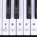 88 Keys 61 Keys 54 Keys Transparent Piano Keyboard Stickers Electronic Keyboards Stickers Tabs Musical Notes Key Stickers. 