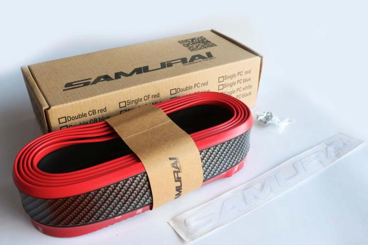 Samurai%20Car%20Lip%20kit%20-Carbon%20Fibre%20with%20Red%20line%20-%20Image%203