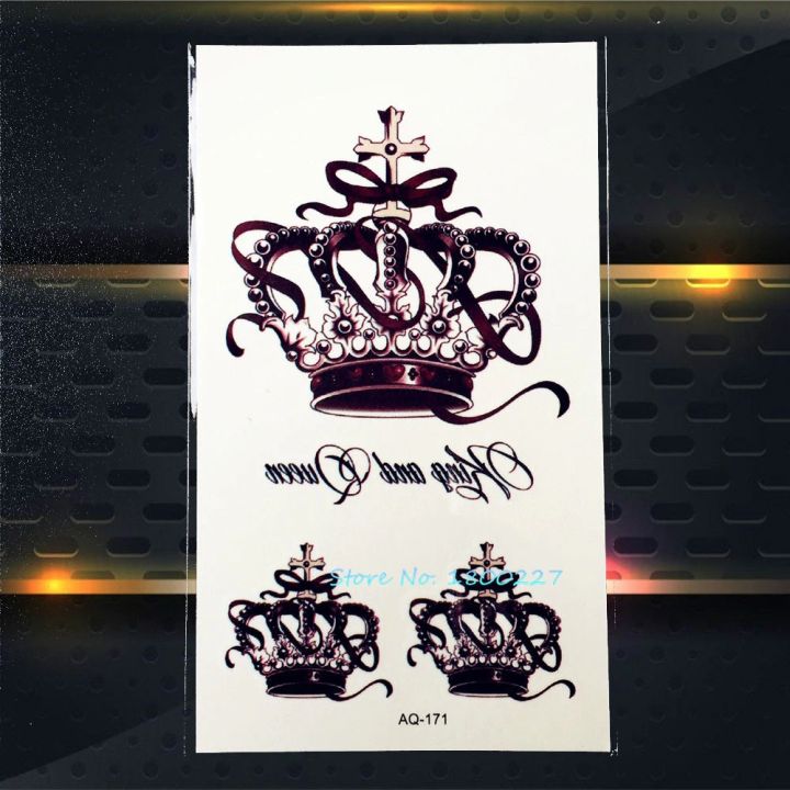 Waterproof%20Temporary%20Crown%20Tattoo%20Stickers%20Body%20Art%20Hand%20Foot%20for%20Girl%20Women%20Men%20-%20Image%206