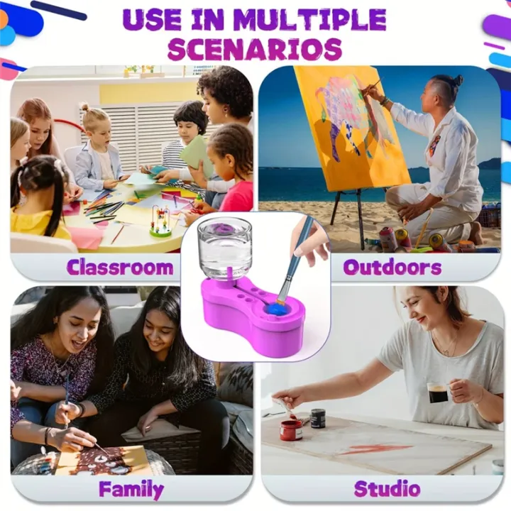 Art%20Tool%20Cleaner%20with%20Automatic%20Water%20Circulating%20Paint%20Brush%20Cleaning%20Machine,%20Equipped%20with%20Drain%20Button%20-%20Image%204