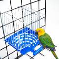 【The Quiet Page】Bird Breeding Hut Nest Hatching Nest Bird Breeding Bed Birds Nesting Basin The Bird's Plastic Pigeon Canary Pan Sturdy Cage. 