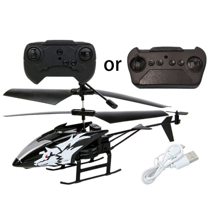 2 Channel Helicopter Usb Rechargable Remote Control Model With Led Mini ...