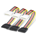 4 Pin IDE Molex to 1 serial ATA SATA Cable for Pc. 