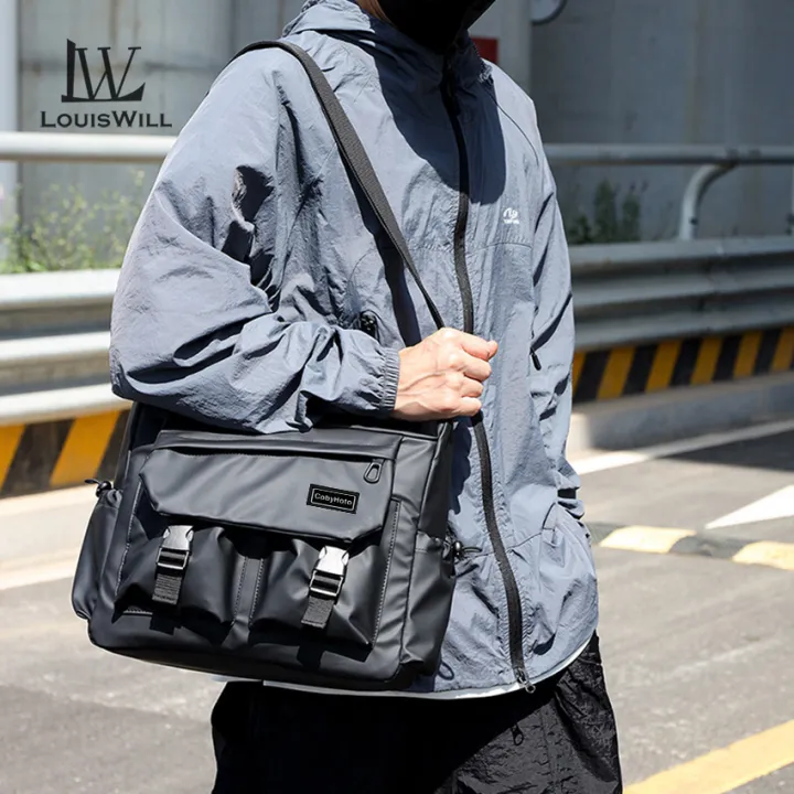 LouisWill%20Men%20Shoulder%20Bags%20Unisex%20Fashion%20Cross%20Body%20Bag%20Multiple%20Pocket%20Design%20Large%20Capacity%20Waterproof%20Lightweight%20Casual%20Sport%20Street%20Bag%20for%20Travel%20Outdoor%20-%20Image%204
