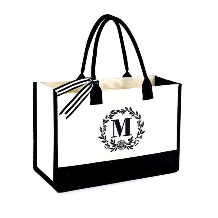 Personalized%20Initial%20Canvas%20Beach%20Bag,%20Monogrammed%20Gift%20Tote%20Bag%20for%20Women%20-%20Image%209
