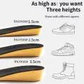 Light Weight Women Height Raiser Men Height Increase Insole Height Lift Shoe Cushion Invisible Shoe Heel Insert Foot Pads. 