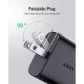 AUKEY PA-F1S Swift 20W USB C Fast Charger for Phone Foldable Plug &Power Delivery 3.0 PD Charger Adapter USB C Wall Charger. 