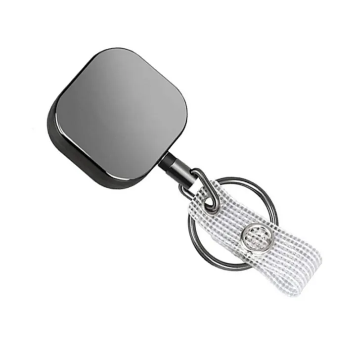 Office lanyard clip keychain name tag holder keyring ID card key ring ...