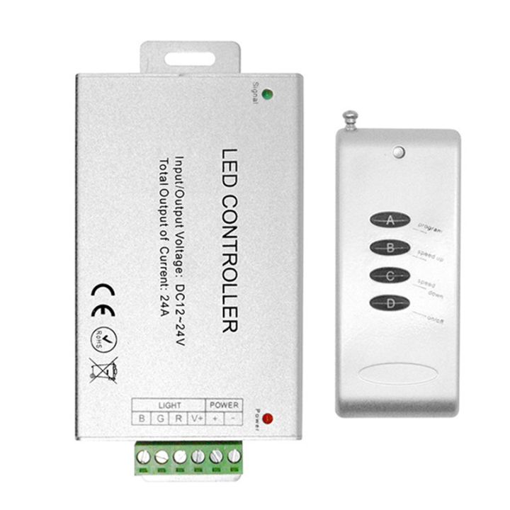 ARELENE 12A LED Controller 4 Key RGB Controller Wireless RF Module ...